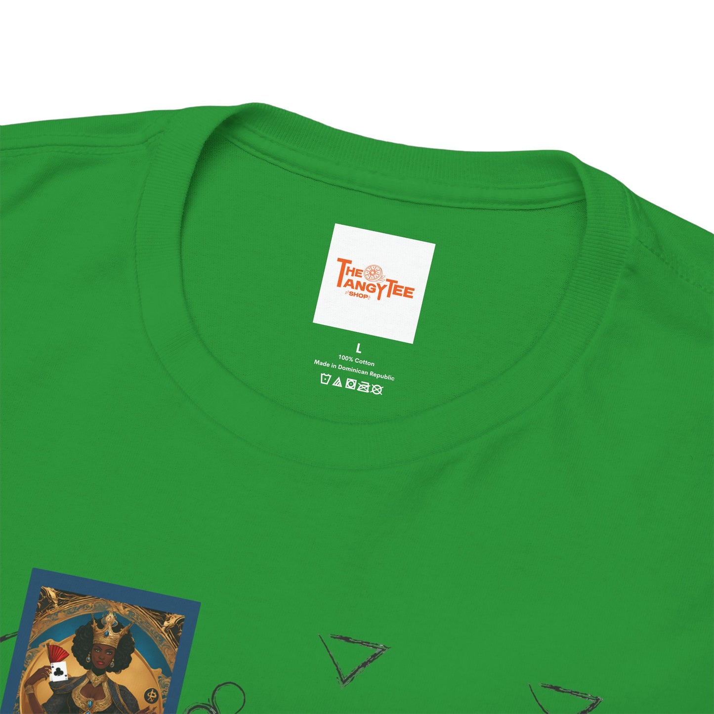 Graphic Tee - A Handful of Queens Black Women Playing Cards Design