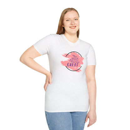 You Don't Need to Be an Expert Tee — Pink Paint Splash Inspirational T-Shirt