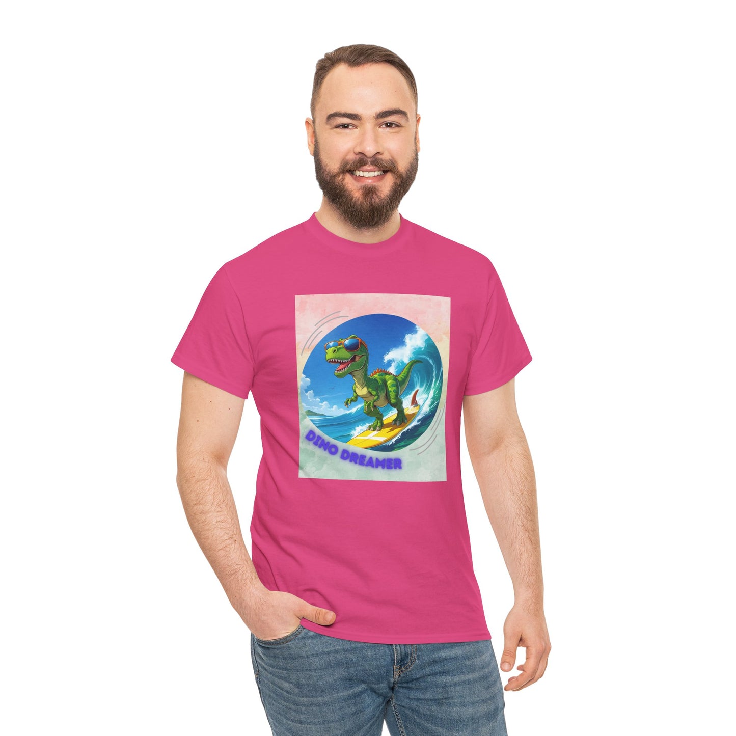 Surfing Dino Tee