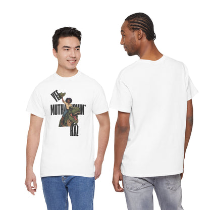 Dinosaur Rider Tee — "Yee Muthafuckin' Ha!" Graphic T-Shirt