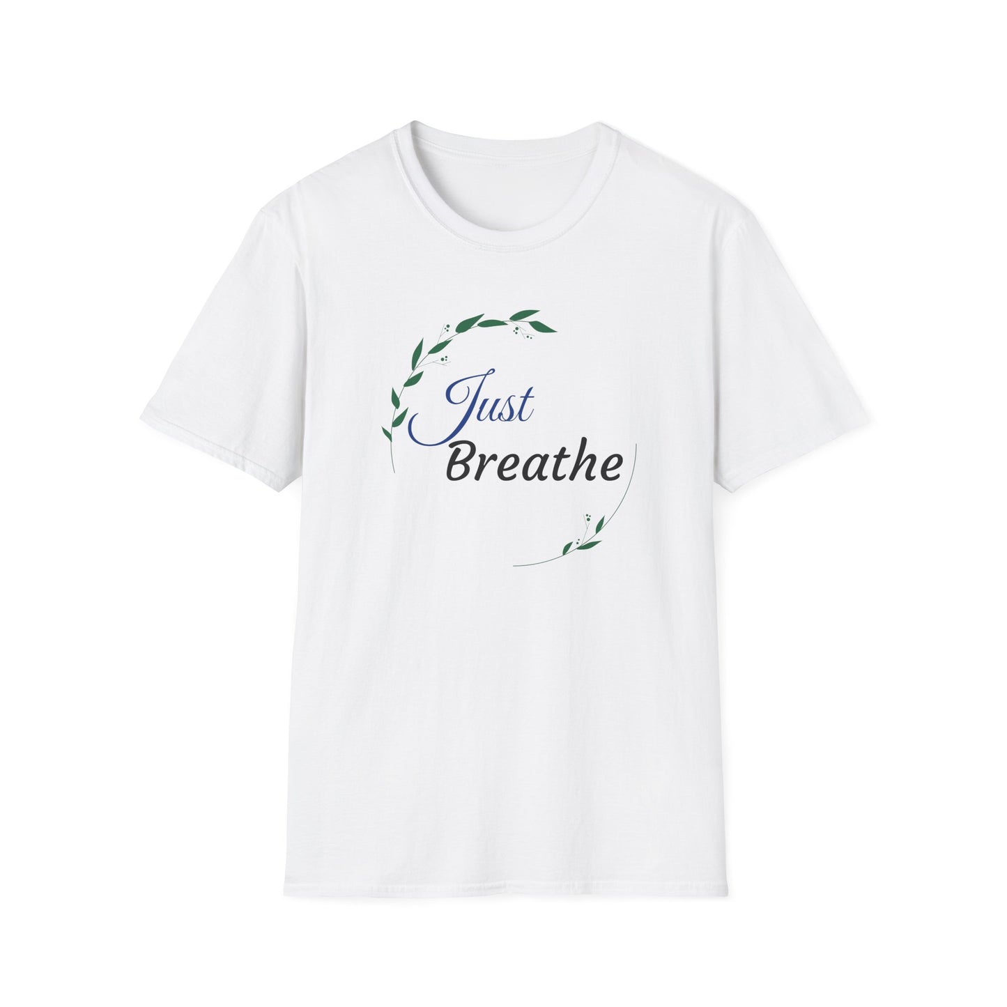 Floral Frame Unisex T-Shirt - Just Breathe Design