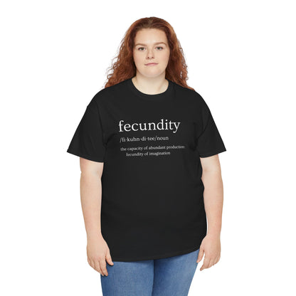 Fecundity Definition T-Shirt — Botanical Growth Graphic Tee