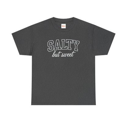Salty But Sweet Tee — Funny Beach Vibe Cotton T‑Shirt