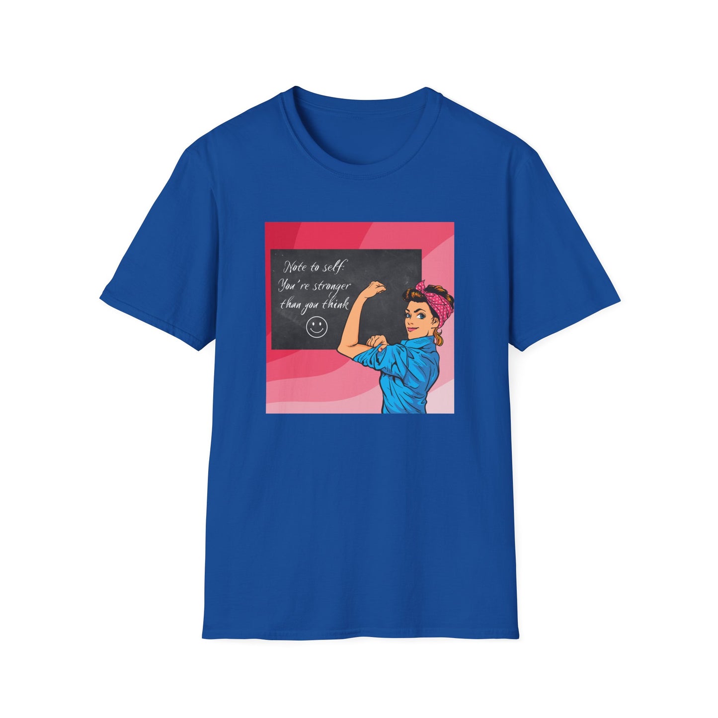 Strong Woman Graphic Unisex Softstyle T-Shirt