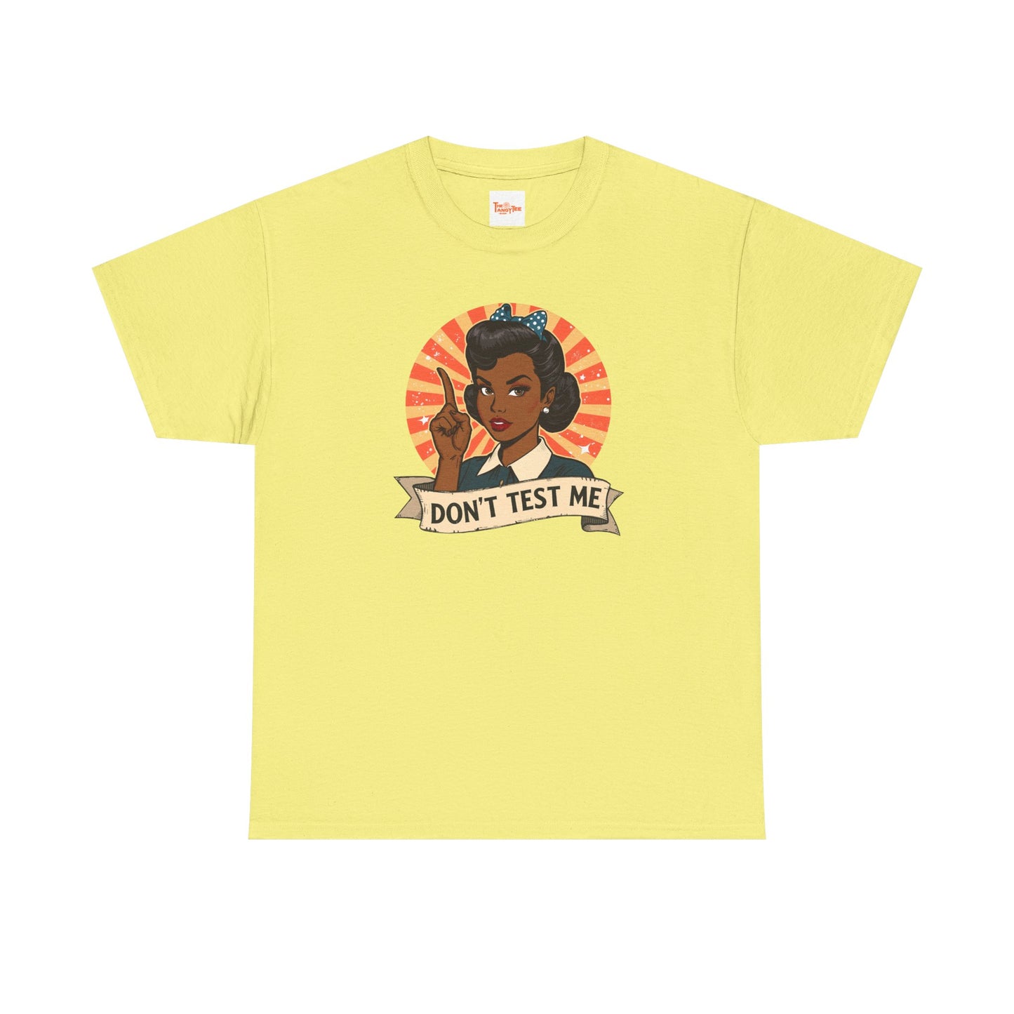 Don't Test Me 50s Retro African American Woman T-Shirt