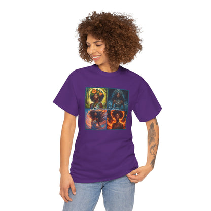 Elements of Power Unisex Tee - Earth Wind Fire Water