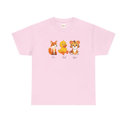 Fox Duck Tiger Graphic Tee
