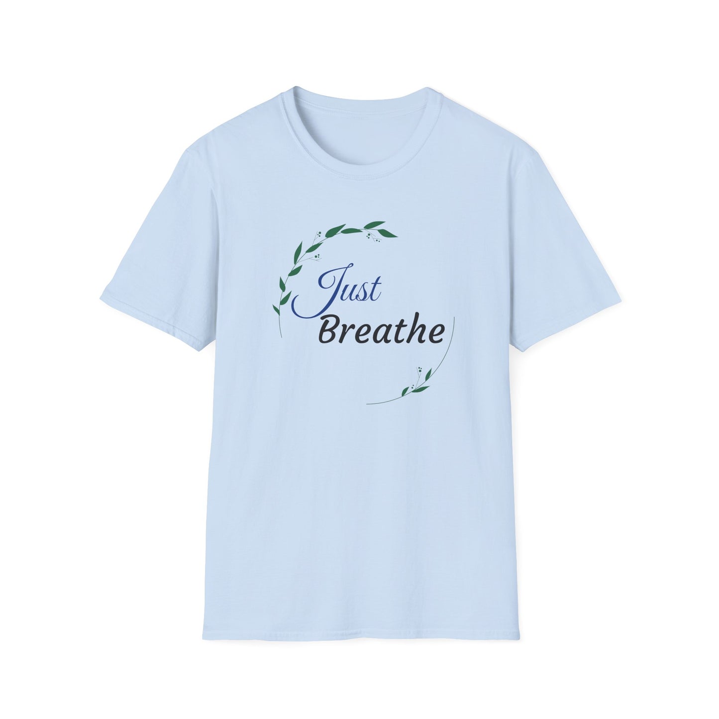 Floral Frame Unisex T-Shirt - Just Breathe Design