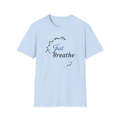 Floral Frame Unisex T-Shirt - Just Breathe Design