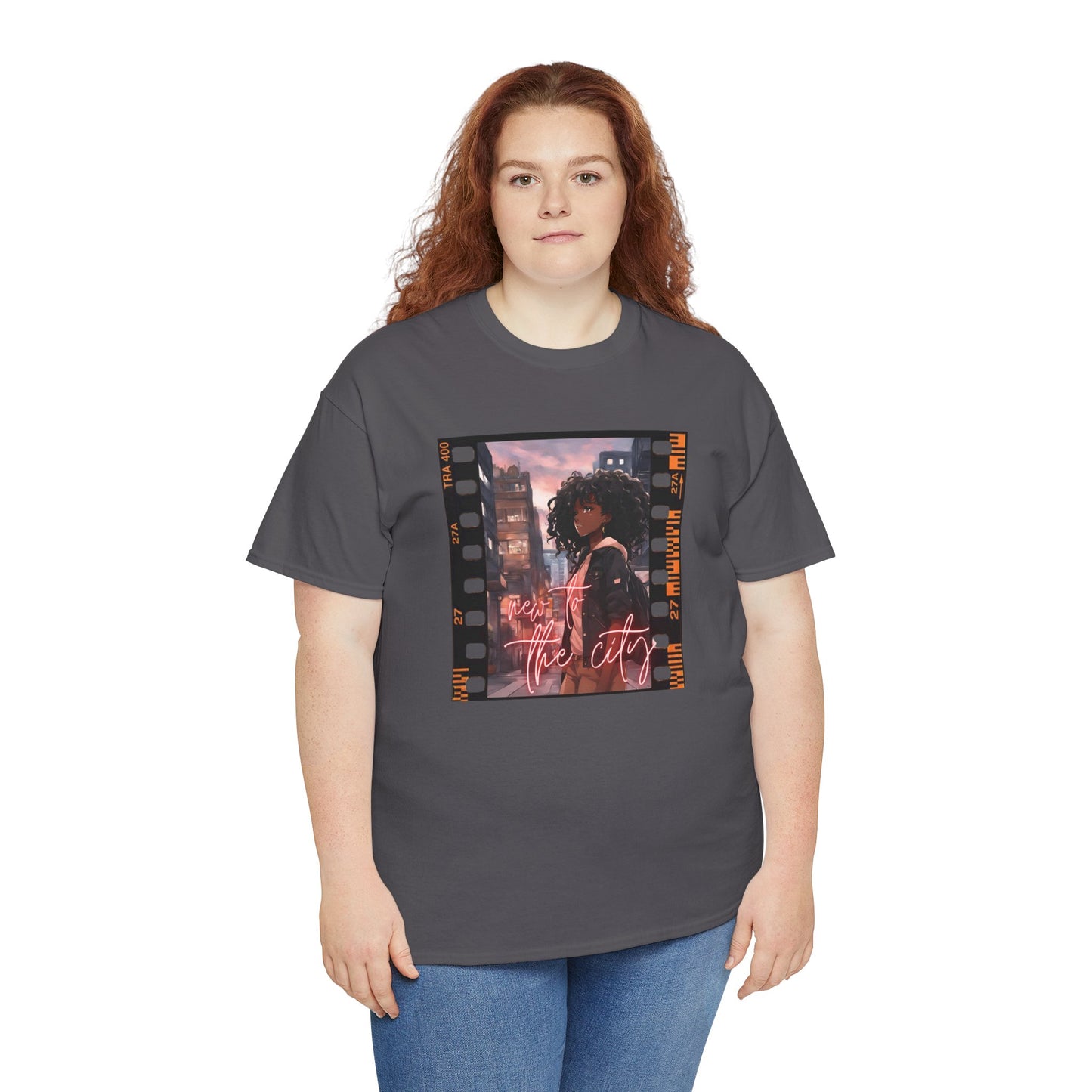 Anime Girl in the City Tee