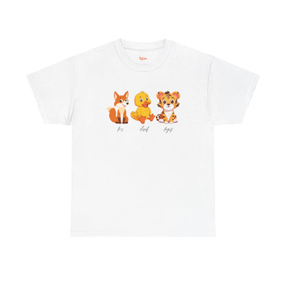 Fox Duck Tiger Graphic Tee