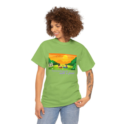 Coffee with a Friend Tee — 'Never Be Too Busy for Coffee' Sunset Park Graphic