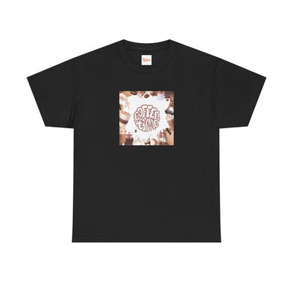 Coffee Time T-Shirt — Graphic Coffee Cups Tee