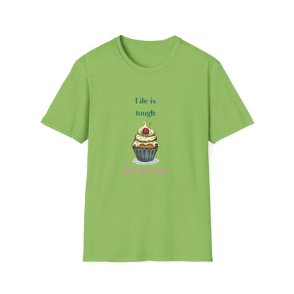 Cupcake Lover T-Shirt - Life is Short Eat Dessert First