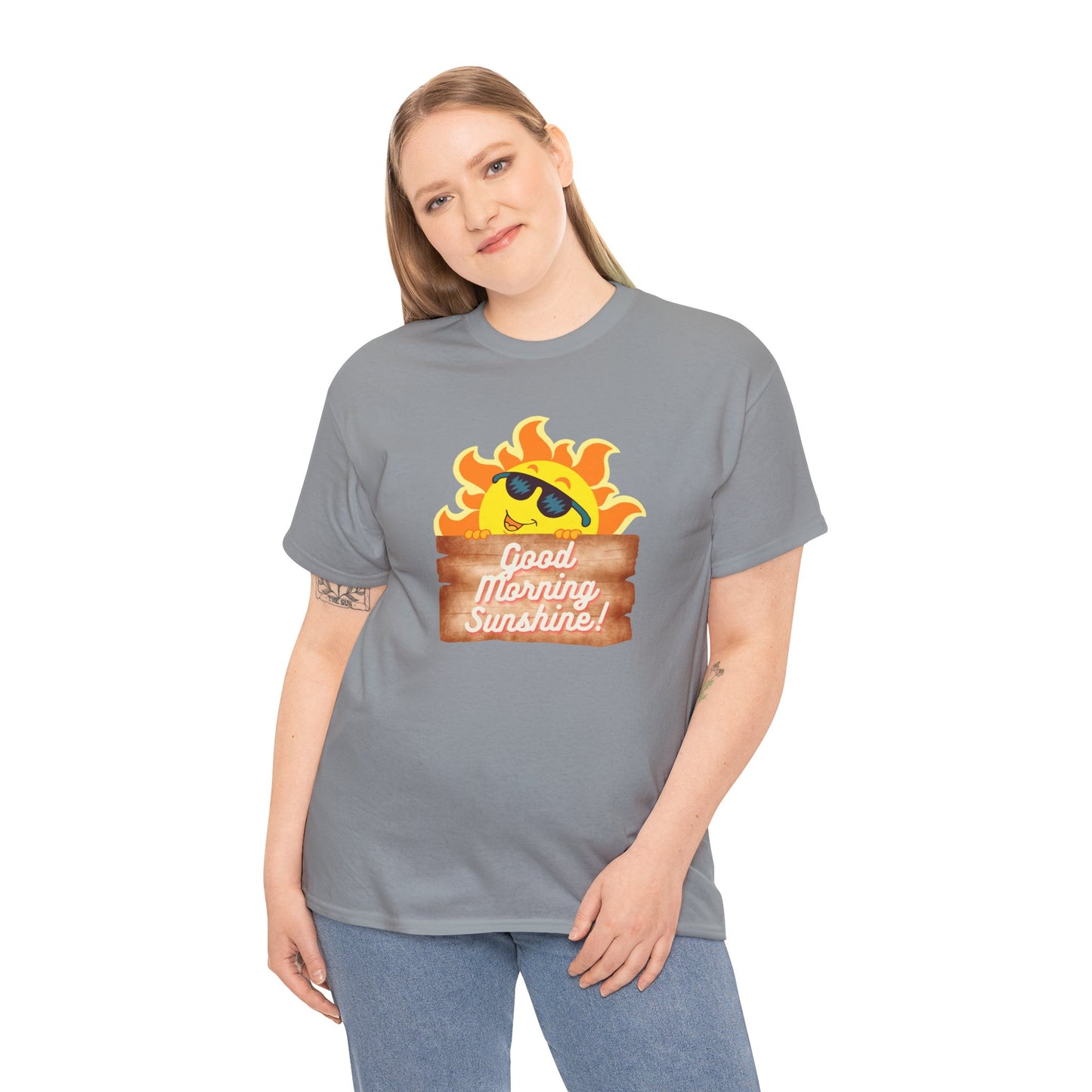 Sunshine Unisex Tee - Good Morning Graphic Design