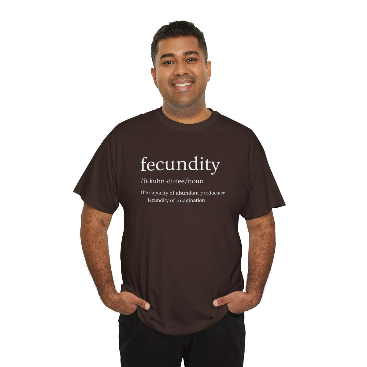 Fecundity Definition T-Shirt — Botanical Growth Graphic Tee