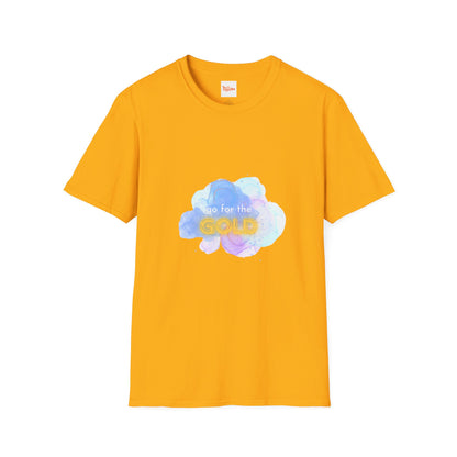 Unisex T-Shirt Go for the Gold Design