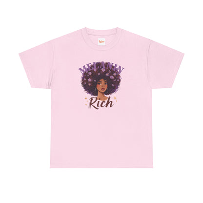 Melanin Rich Afro Floral T-Shirt