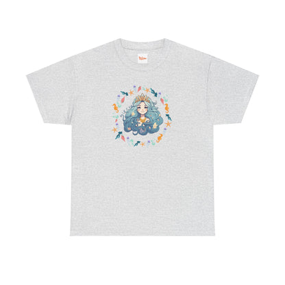 Mermaid Face Tee — Sea Life Graphic T-Shirt