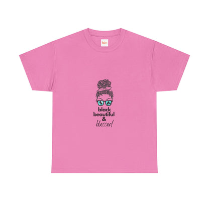 Black Beautiful Blessed Unisex Tee