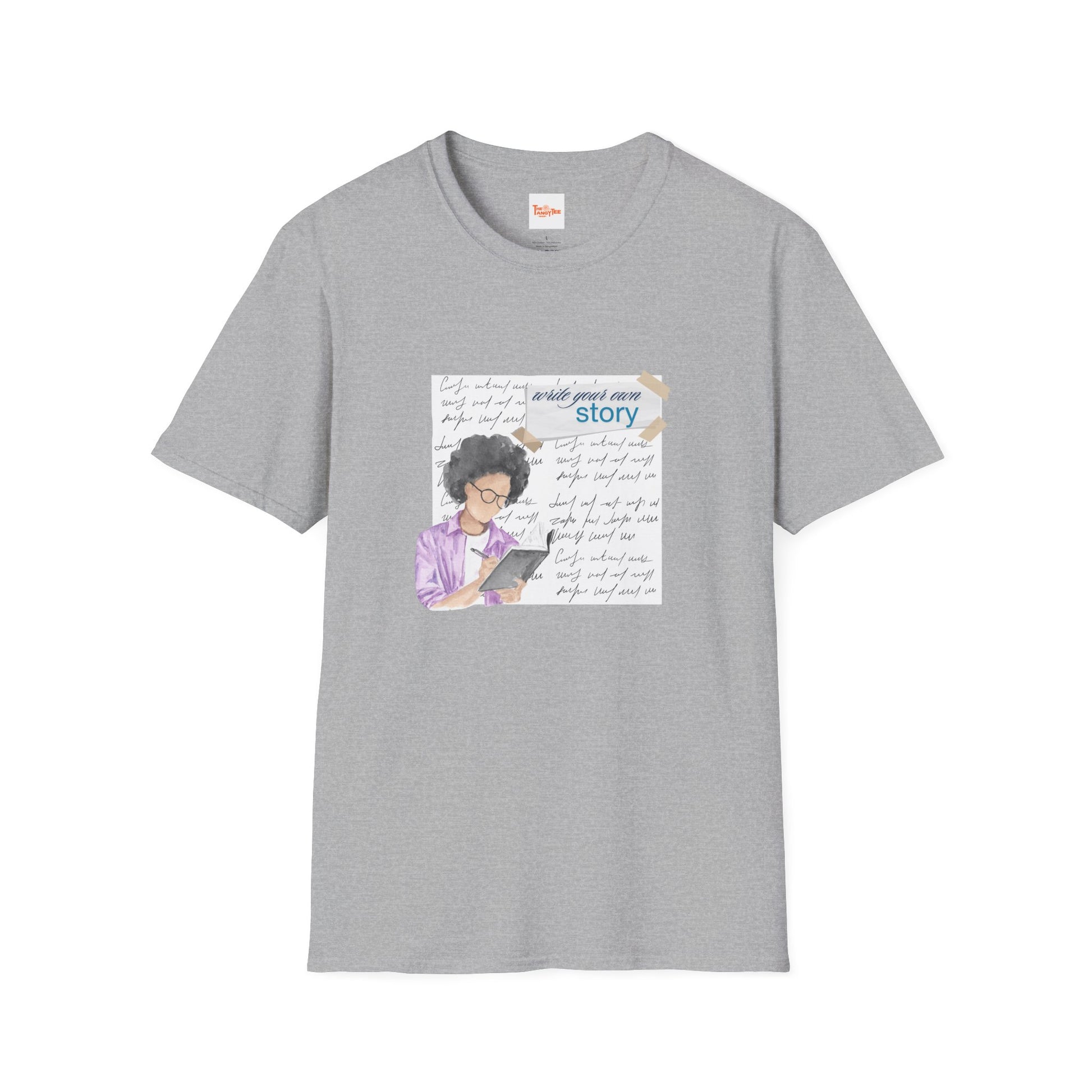 Journal T-Shirt - Write Your Own Story Graphic