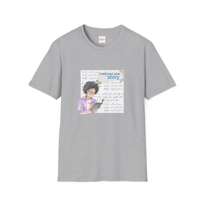Journal T-Shirt - Write Your Own Story Graphic