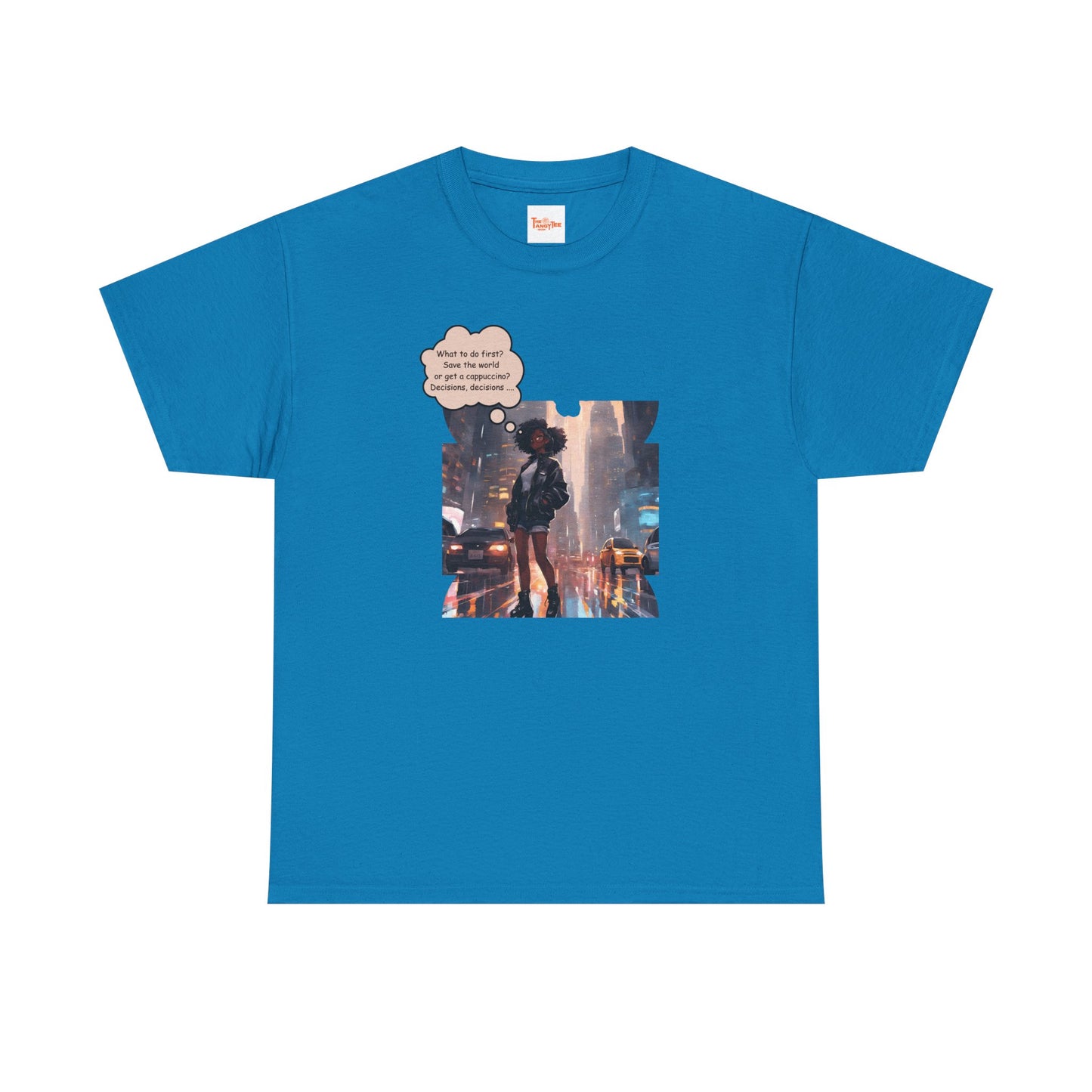 Anime Girl Save the World Tee