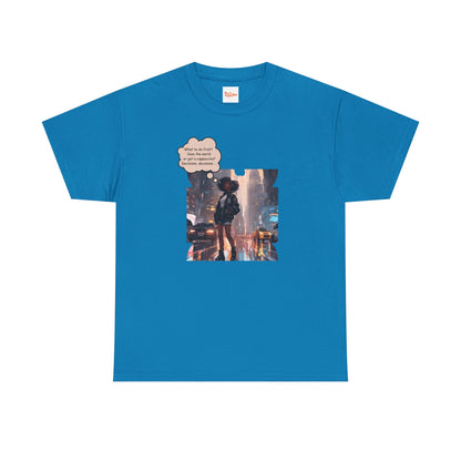 Anime Girl Save the World Tee