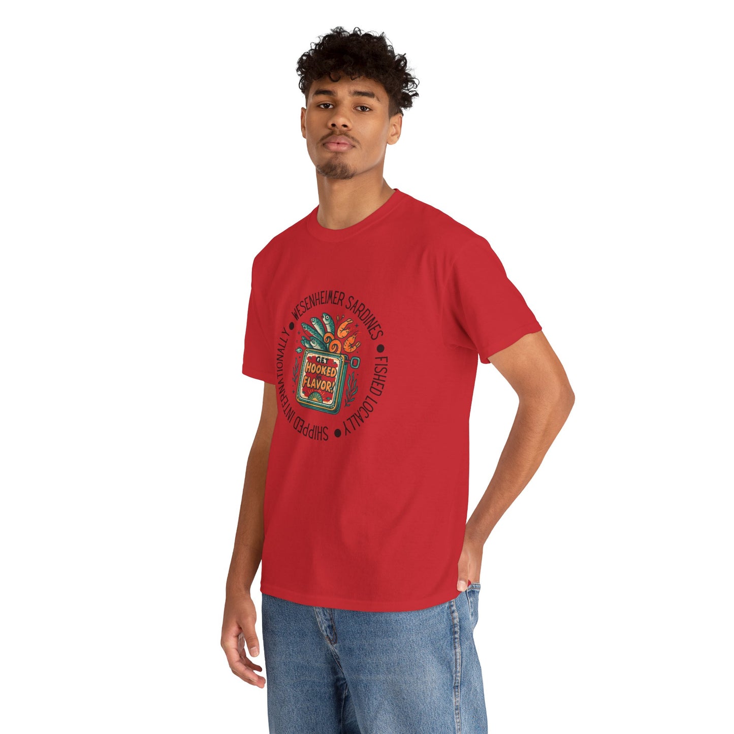 Nostalgic Sardine Ad Graphic Top