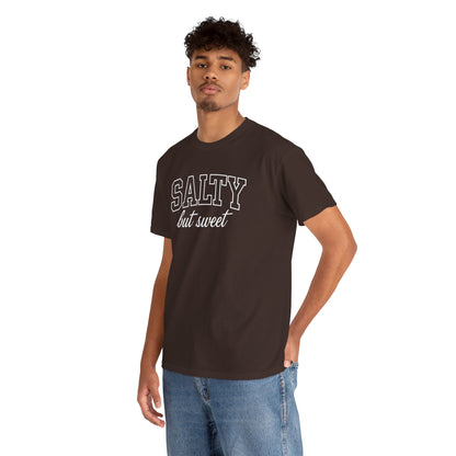 Salty But Sweet Tee — Funny Beach Vibe Cotton T‑Shirt