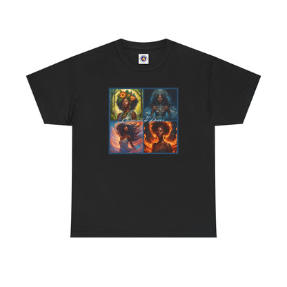 Elements of Power Unisex Tee - Earth Wind Fire Water