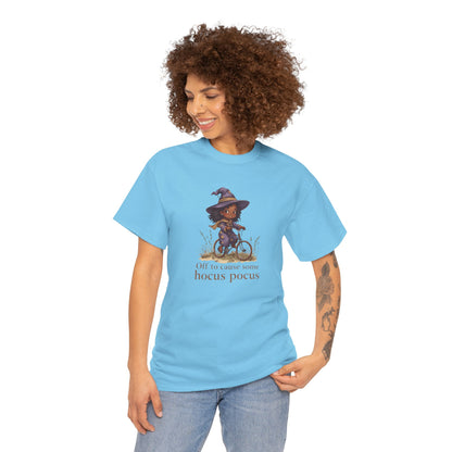 Hocus Pocus Witch Girl Bicycle T-Shirt