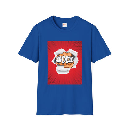 Unisex Tee Kaboom Fist Punch Graphic T-Shirt