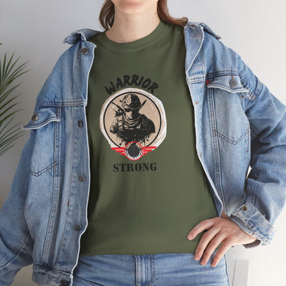 Warrior Strong Tee, Unisex Cotton T-Shirt