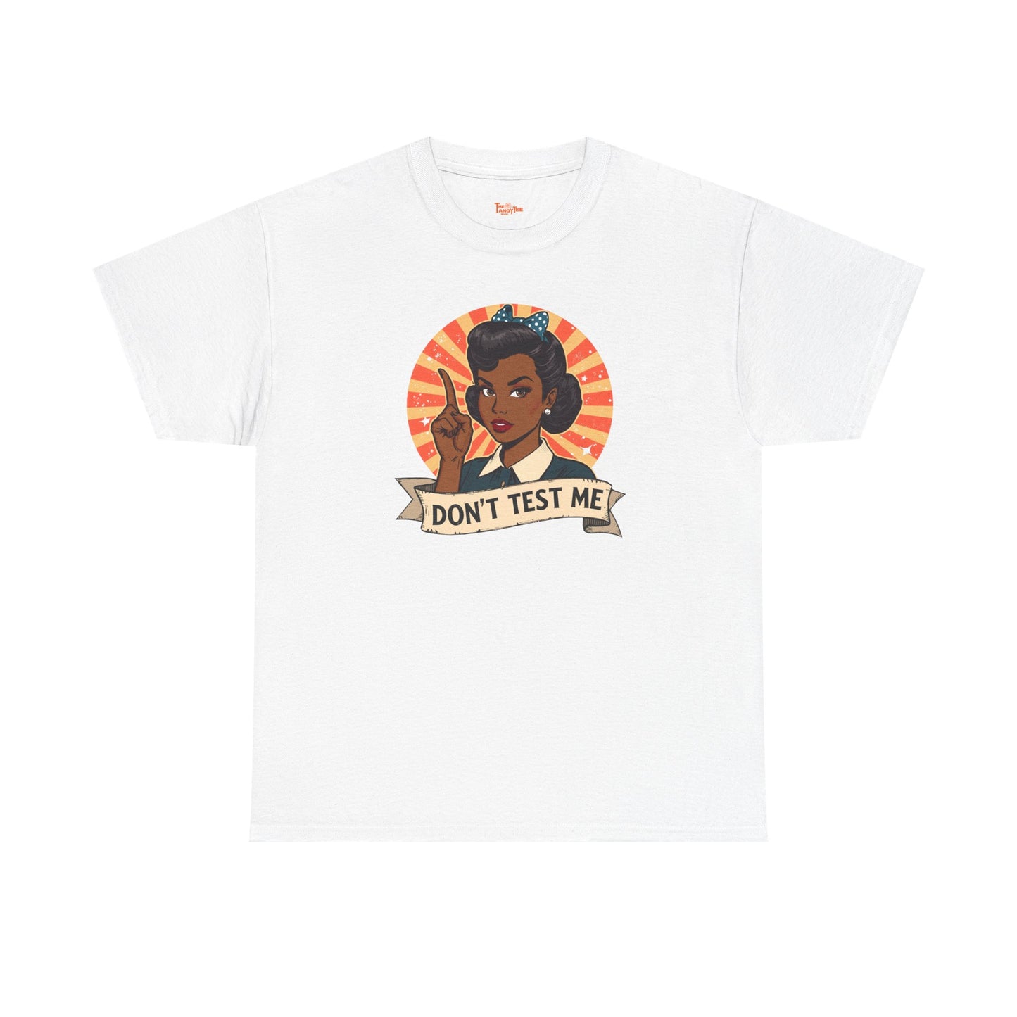 Don't Test Me 50s Retro African American Woman T-Shirt