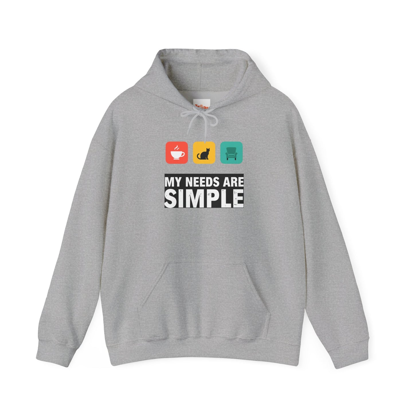My Needs Are Simple Cat Coffee Chair Hoodie