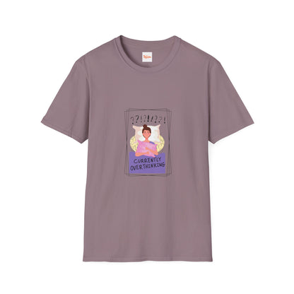 Overthinking Woman Graphic Softstyle T-Shirt