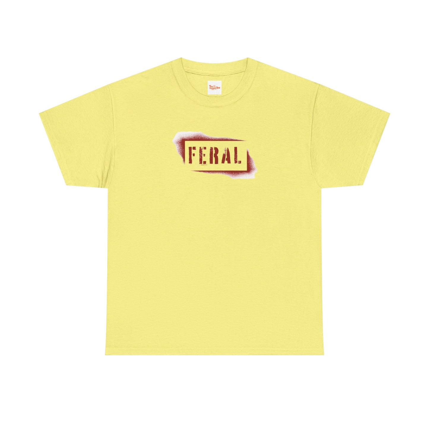 Graffiti Tee - Feral in Spray Paint Design