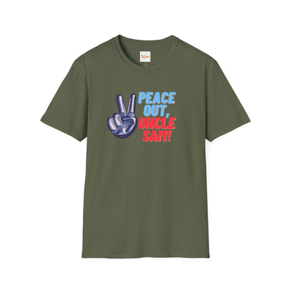 Peace Out Uncle Sam T-Shirt