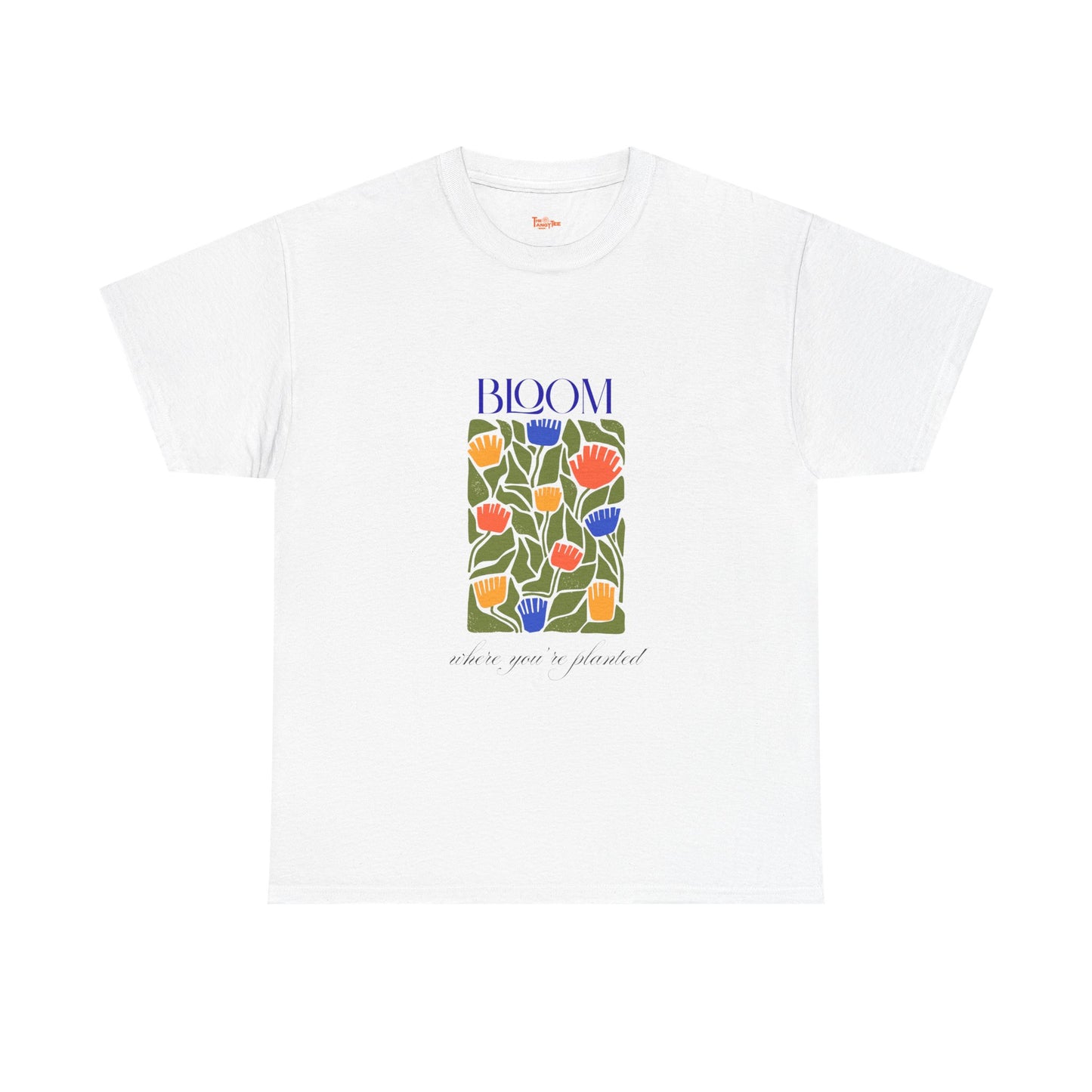 Floral Tee - Bloom Where You're Planted