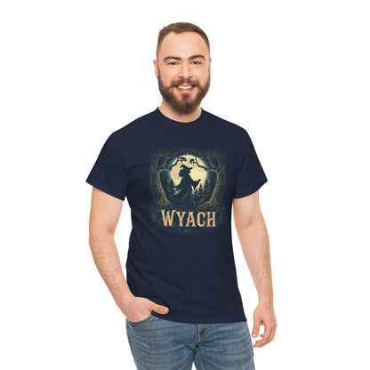 Wyach Night Witch Tee — African American Silhouette Forest Graphic T-Shirt