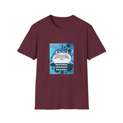 Attitude Shark Graphic Unisex T-Shirt