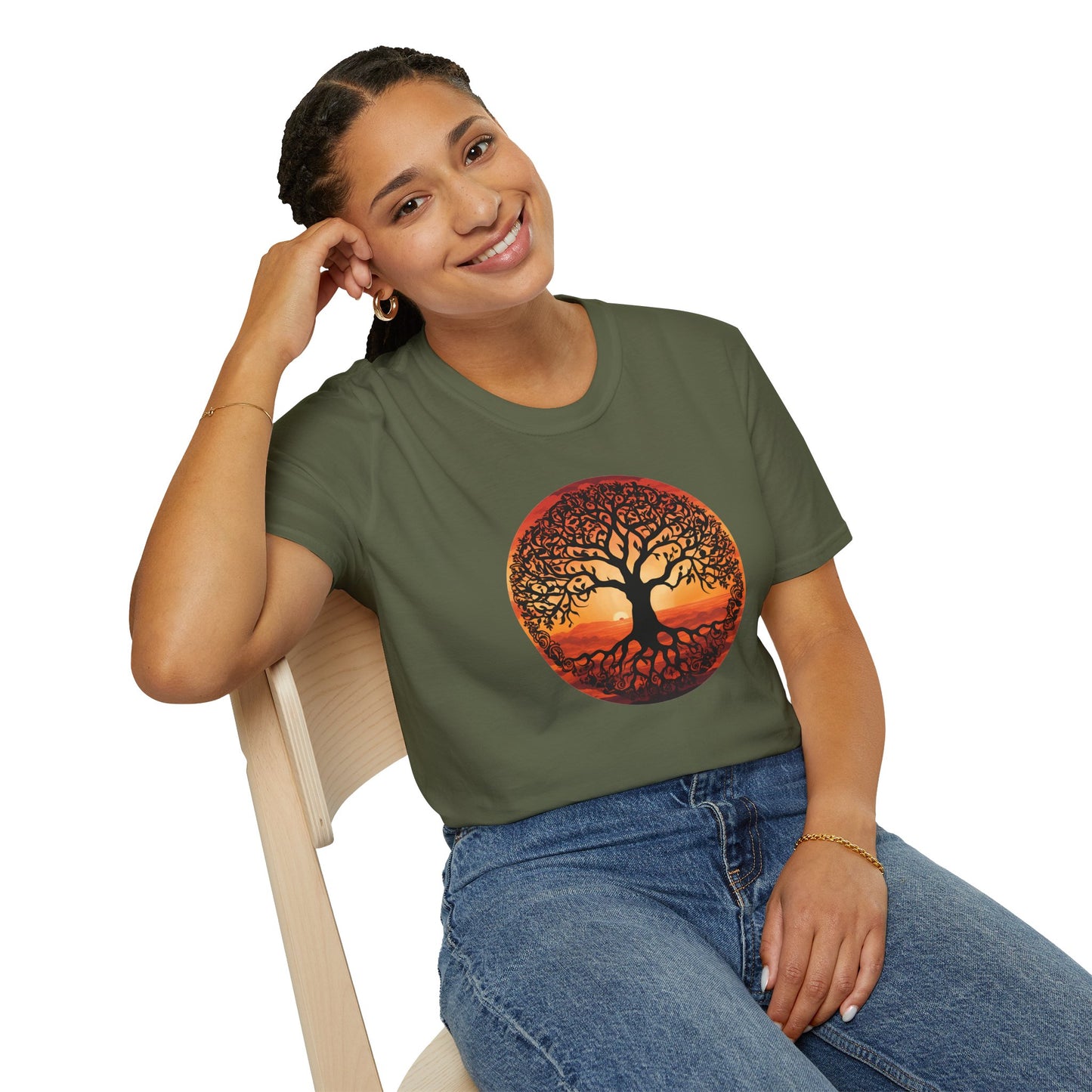 Sunset Tree of Life T-Shirt