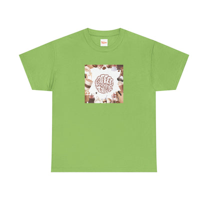Coffee Time T-Shirt — Graphic Coffee Cups Tee
