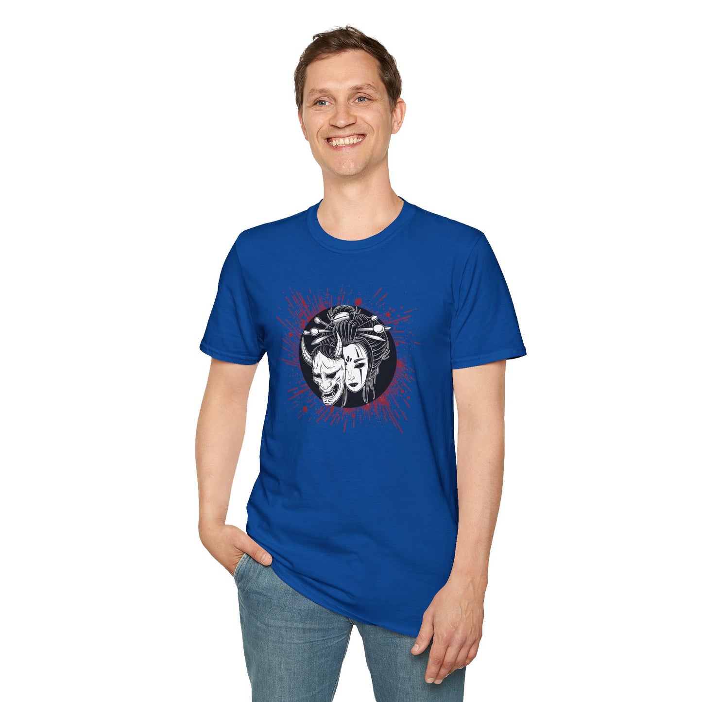 Asian Mask Graphic T-Shirt