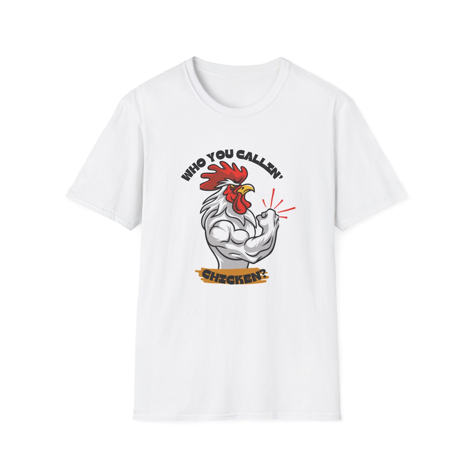 Muscle Chicken Graphic Unisex T-Shirt