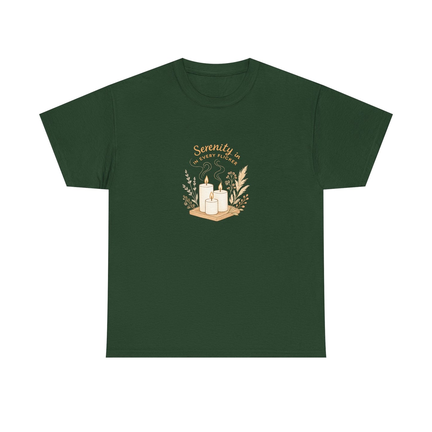 Serenity Candle Cotton Tee