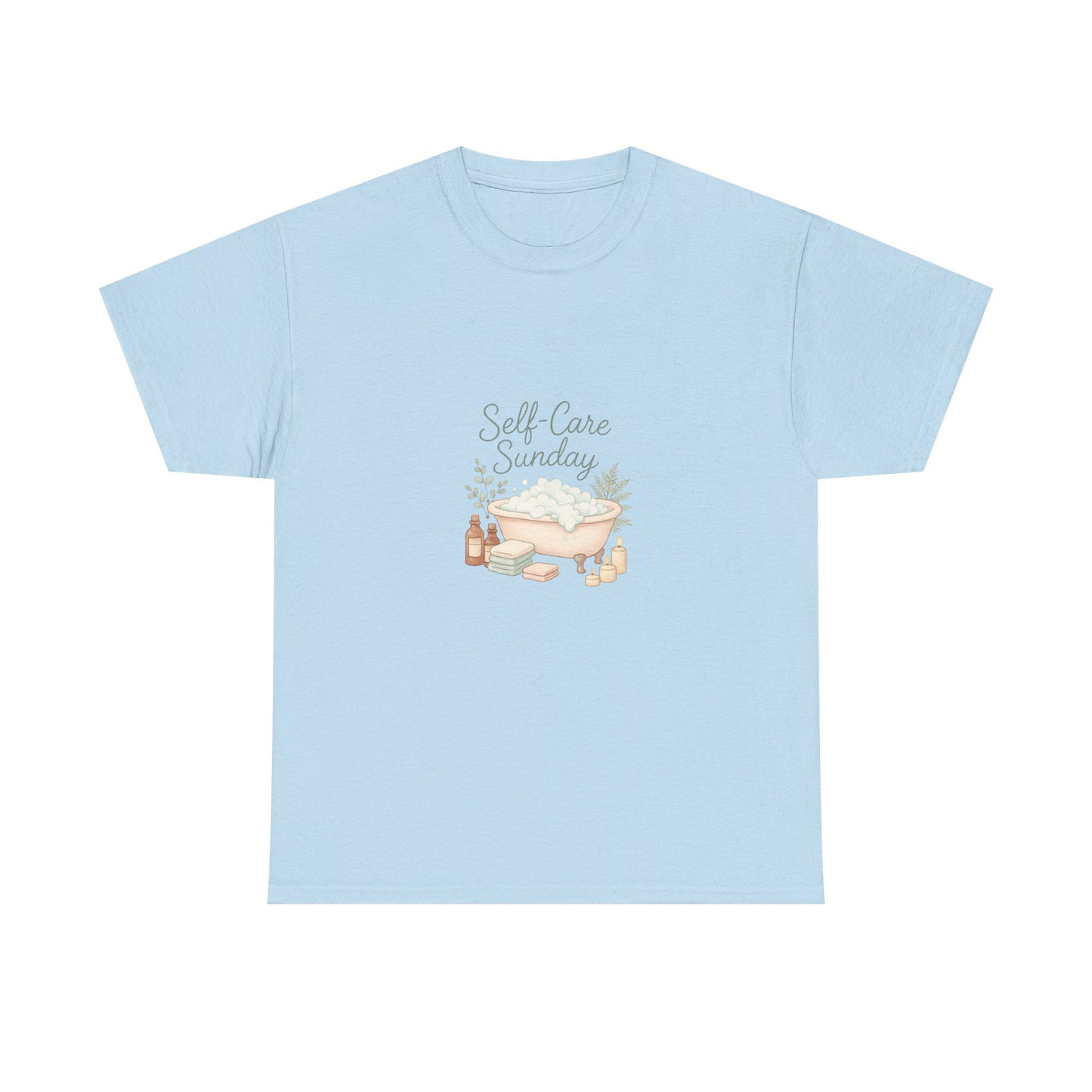 Self-Care Sunday Unisex Cotton Tee