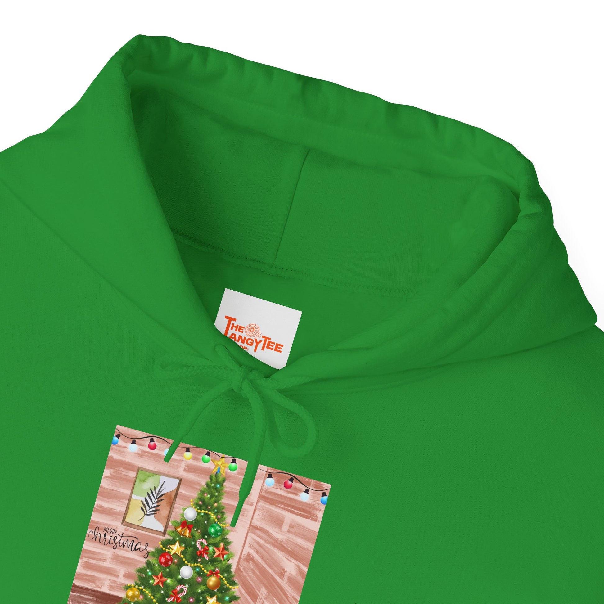 Christmas Hoodie - Girl Decorating Tree