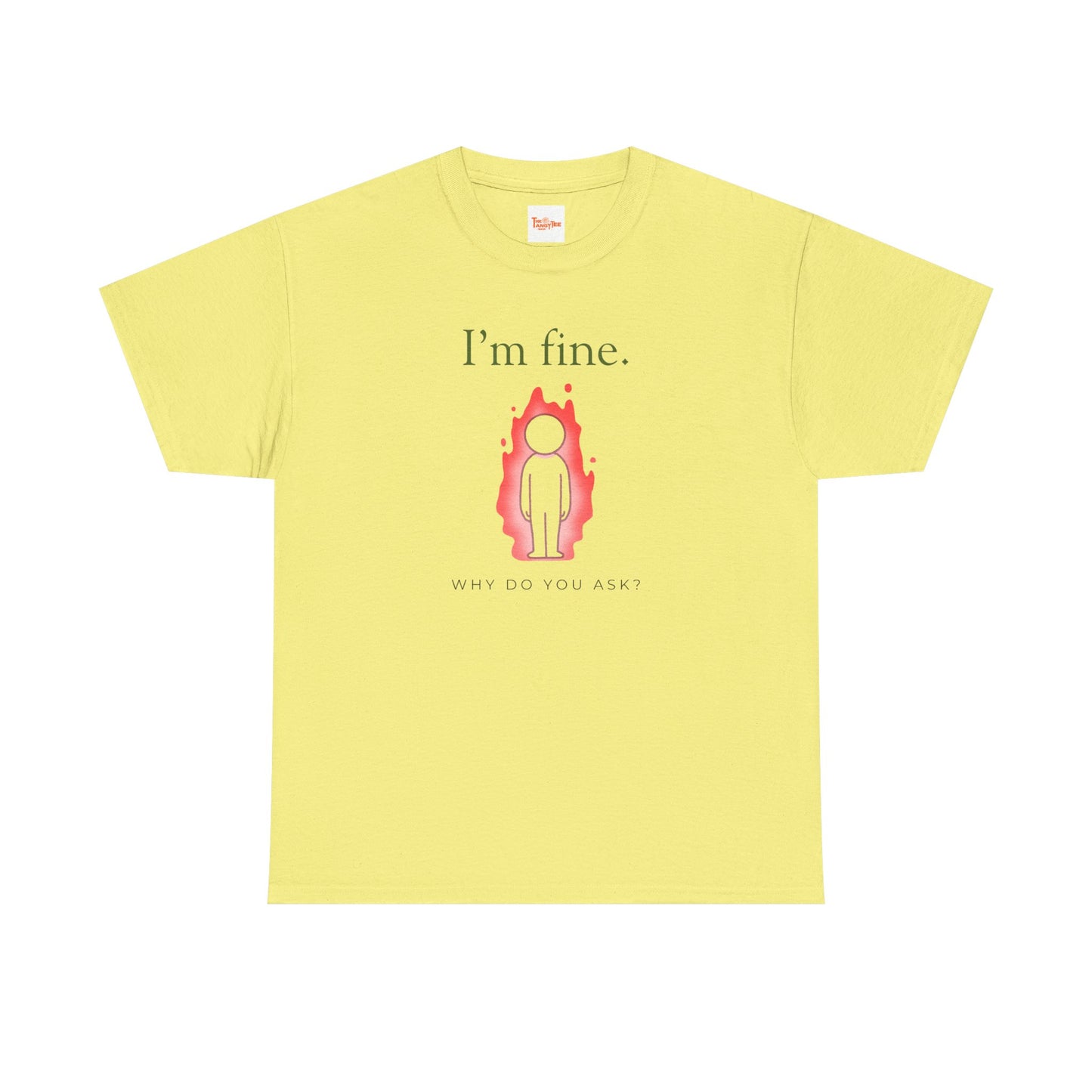 Graphic Man on Fire Unisex Tee
